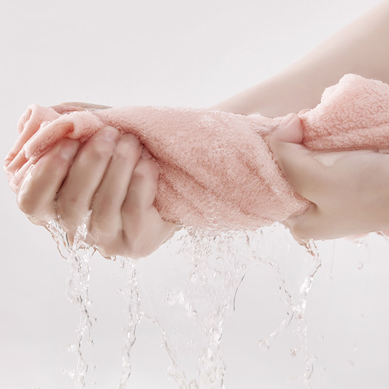 4条 纯棉毛巾洗脸帕家用全棉柔软吸水不掉毛成人大人男女擦脸洗面