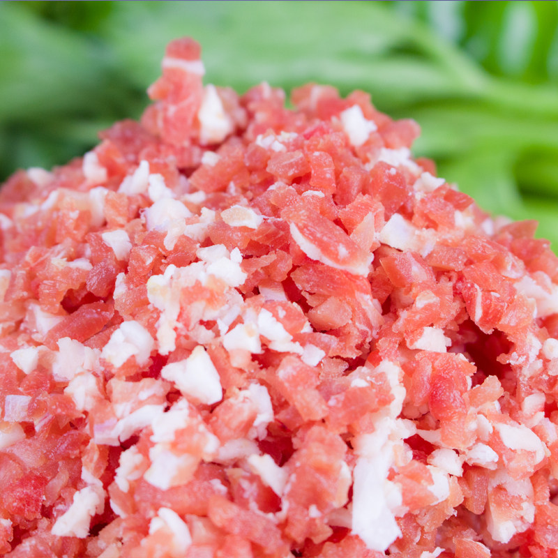 肉馅新鲜手工羊肉1kg内蒙古锡盟肉丸丸子包子生羊肉