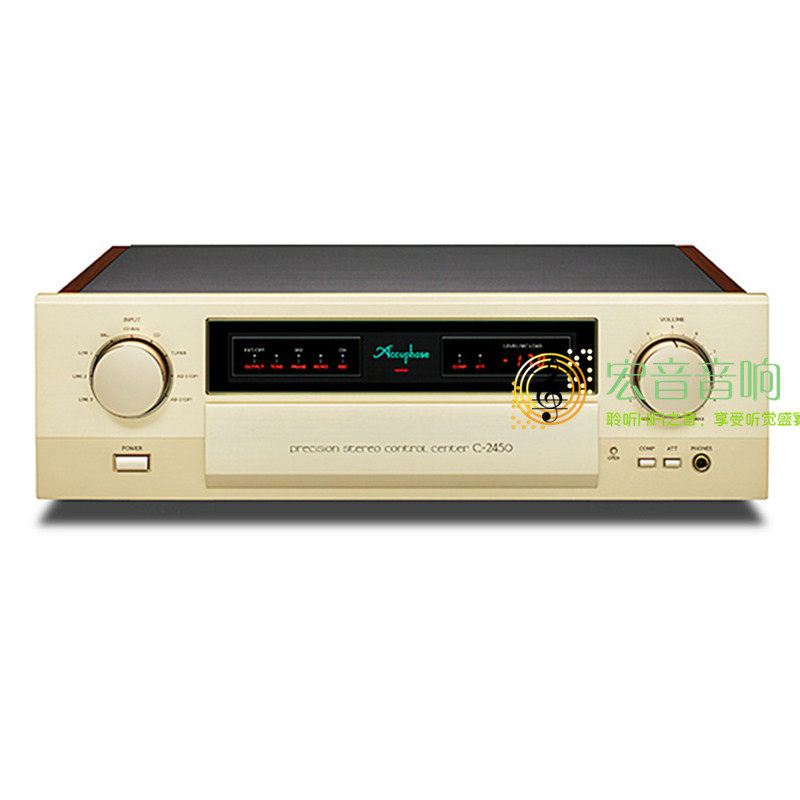 原装日本accuphase金嗓子c-2450发烧hif前级放大器功放机功放
