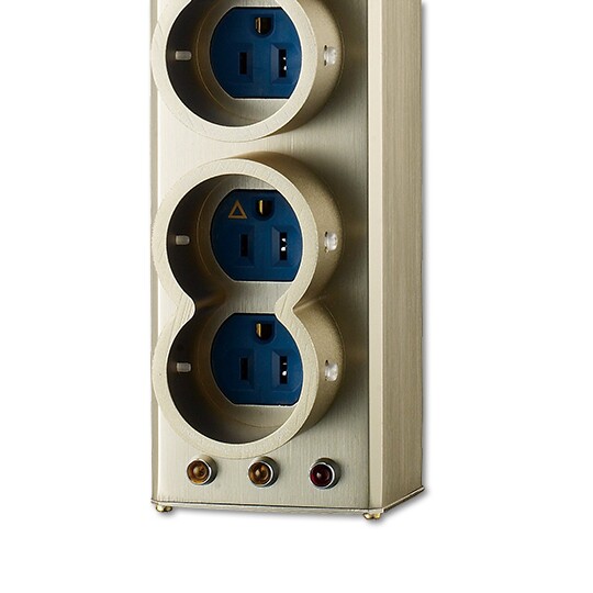 台湾静神ma204newhifi发烧音响电源净化插座滤波器电源滤波器