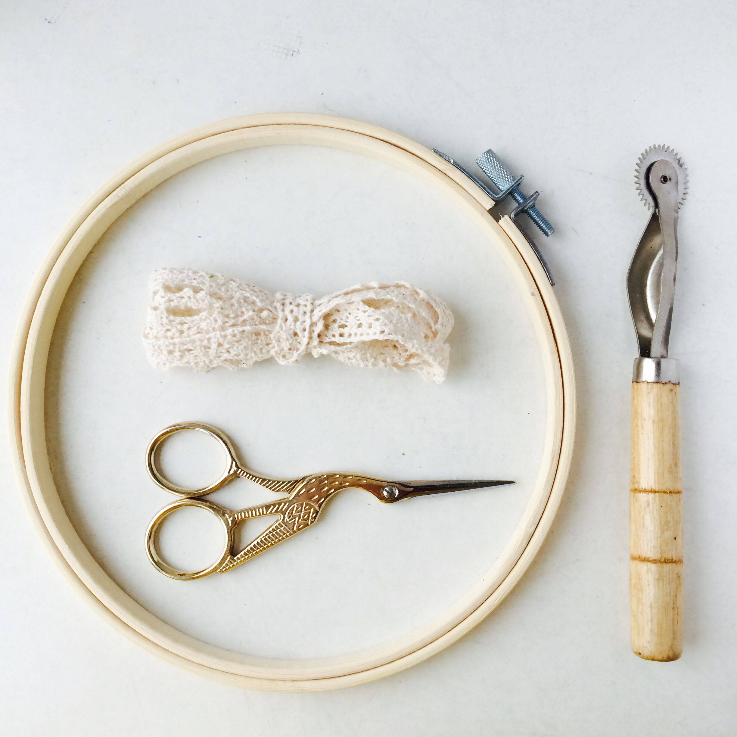 刺绣布拿拿创意鹤形剪刀手工专用复古精致小鸟剪刀