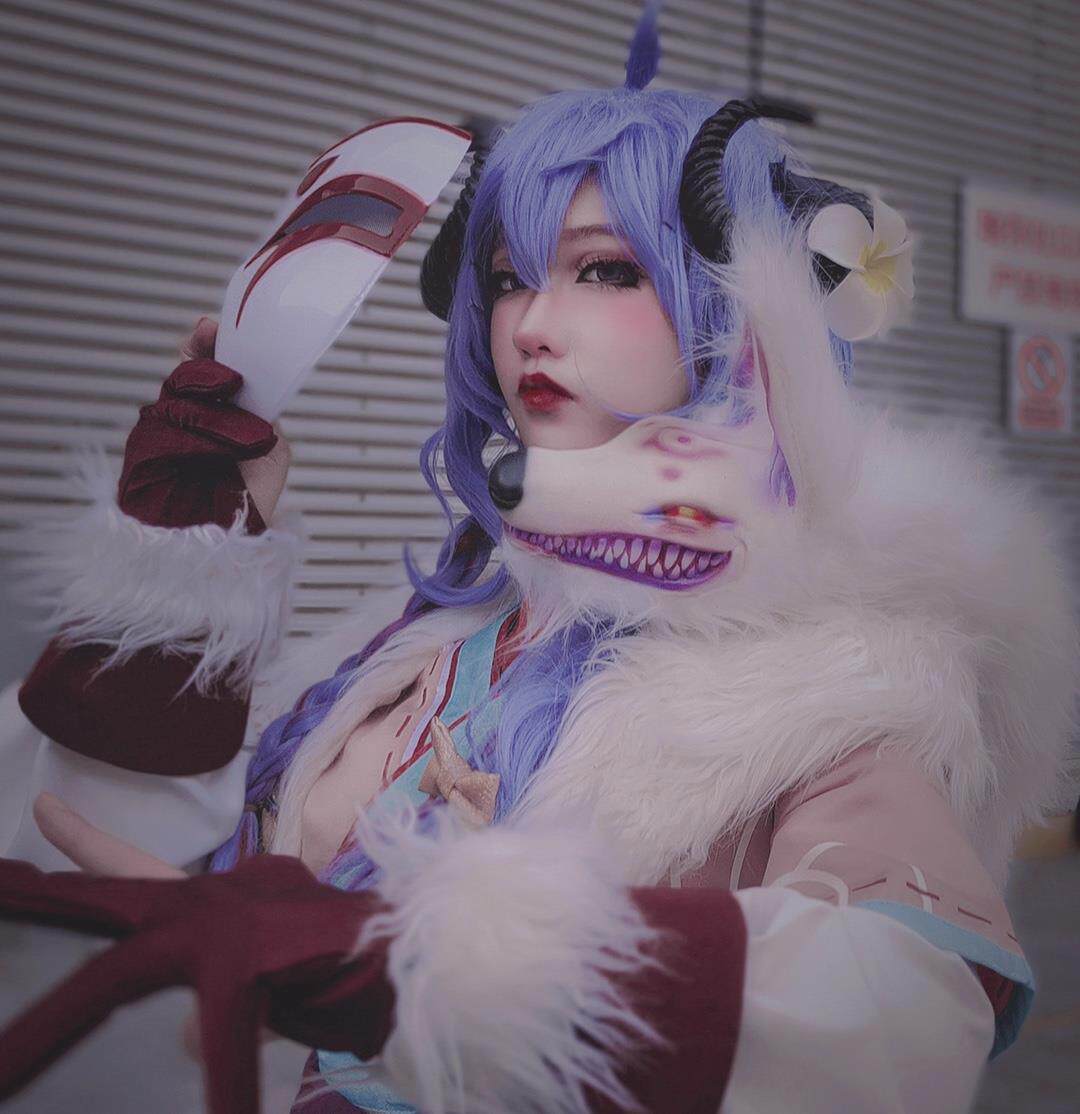 羊灵收藏版英雄联盟lol灵魂莲华千珏狼灵狼头coscosplay配件