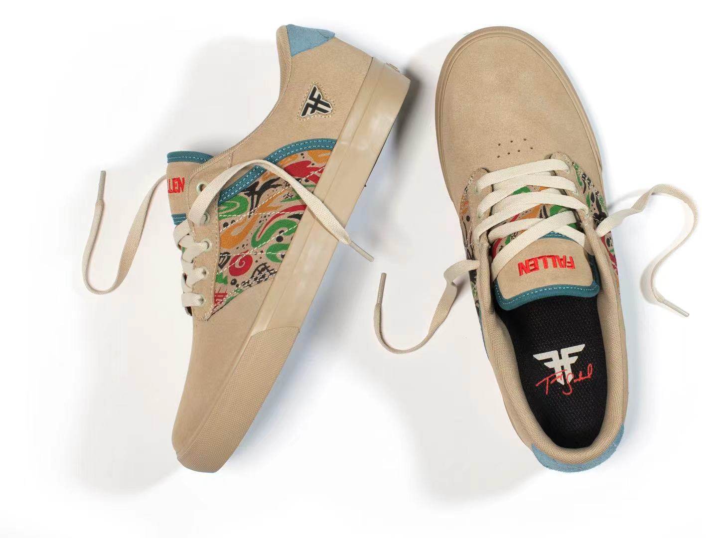 滑板美国进口fallen正品签名专业核心科技耐磨单鞋