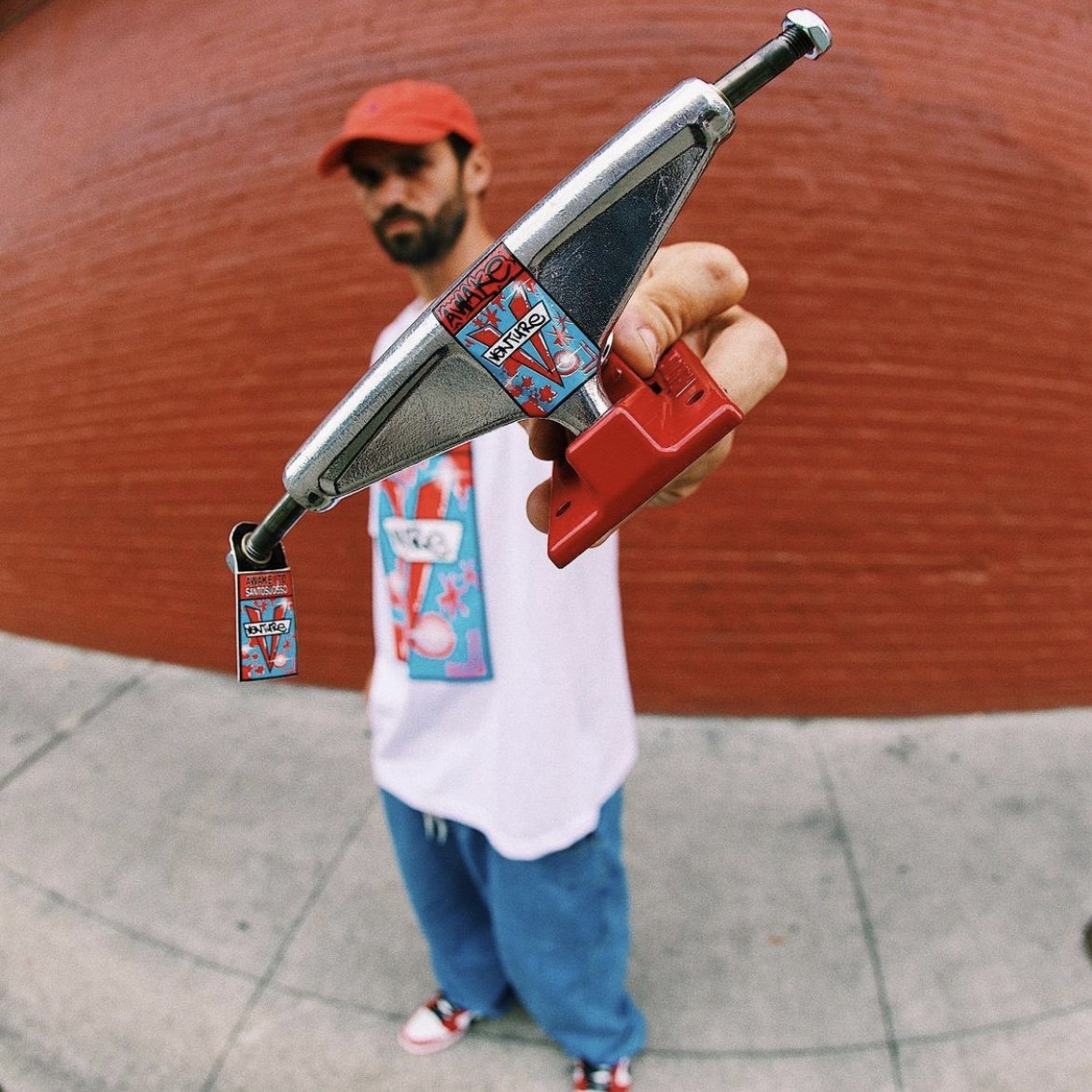 滑板进口venture板桥thrasher合作新款火焰支架sk8home滑板