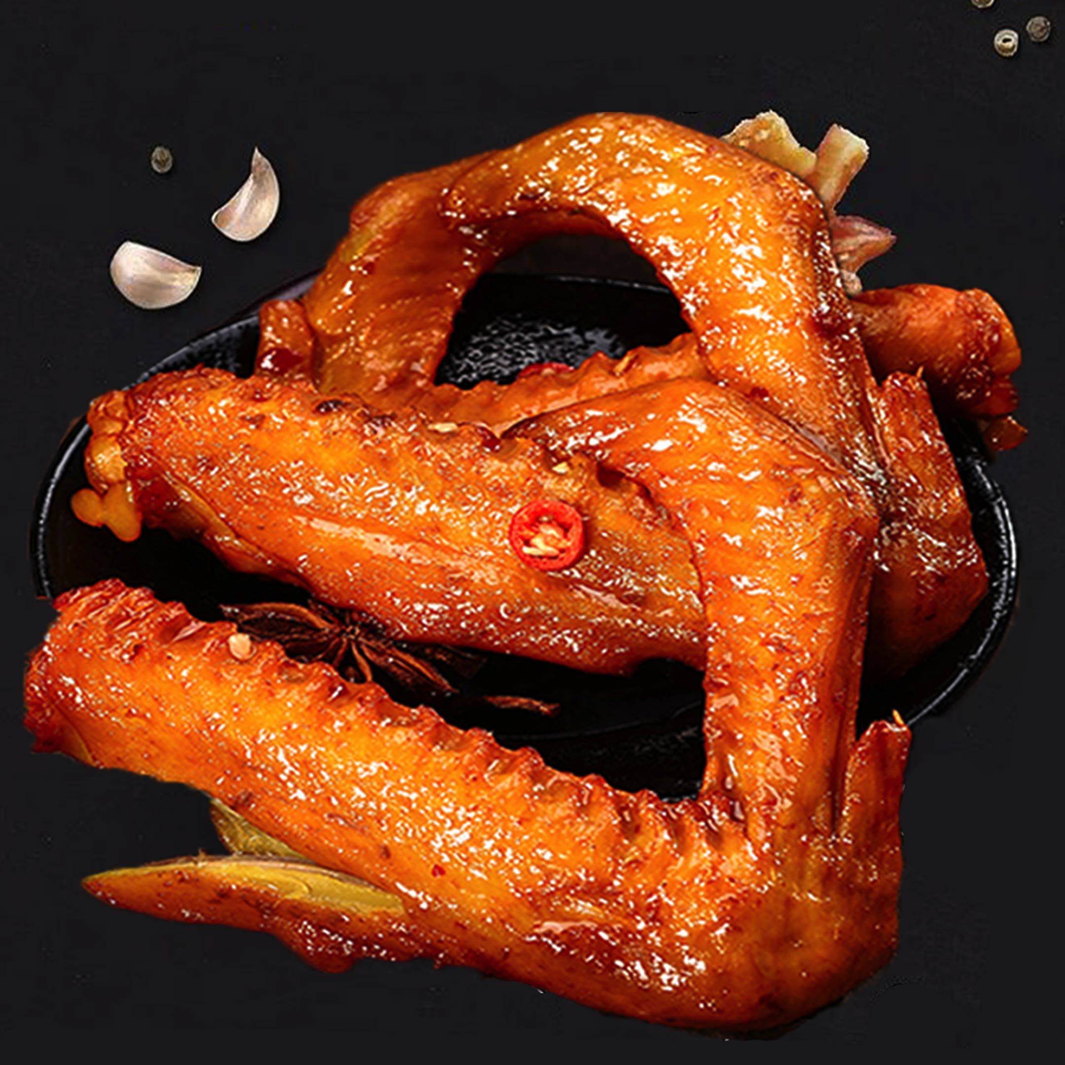 小包包装神话卤味蜜汁香辣辣味烤鸭翅中休闲食品鸭肉零食