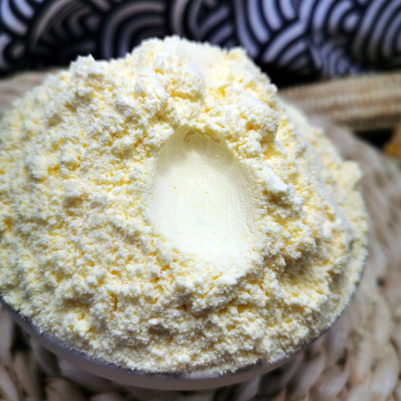 东北农村玉米面chao苞米棒子粗粮馒头玉米粉杂粮玉米