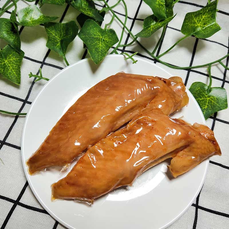 卤鲜火鸡鸡翅尹华重庆风味100gx5真空熟食卤味鸡肉零食