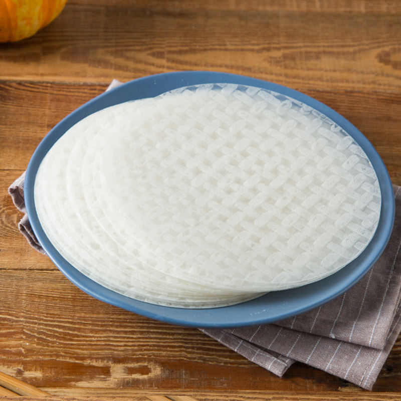 卷皮越南南越竹林林春薄饼水晶透明米纸薄面包点