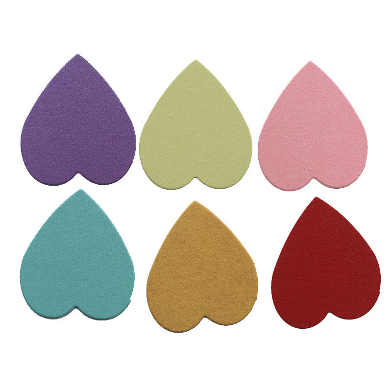 空白可爱心形迷你小卡片纸手工diy制作彩色创意生日婚礼祝福装饰