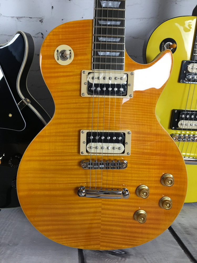 吉他包邮吉普森易普锋款lp轻音少女黑美人小黄蜂吉他电吉他