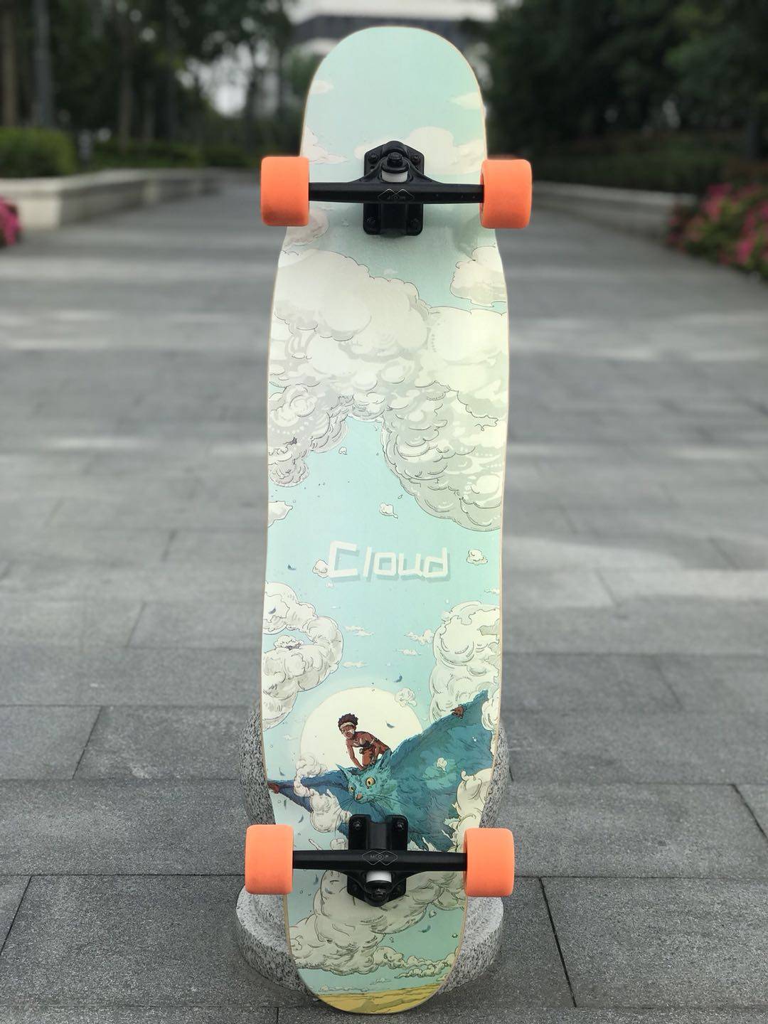 魔方专业平花全能freestyle系列长板整板公路板刷街滑板