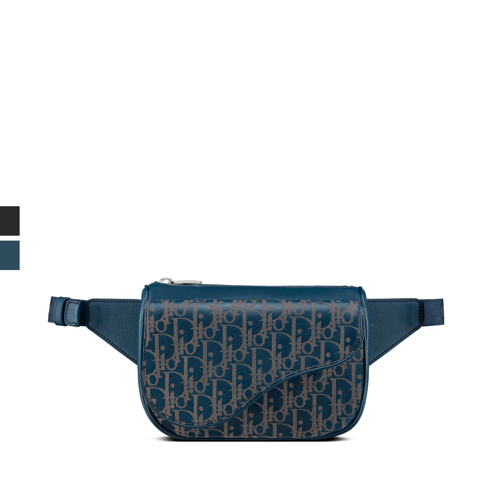 diorhomme迪奥男士经典老花满印马鞍包单肩单肩男士包袋