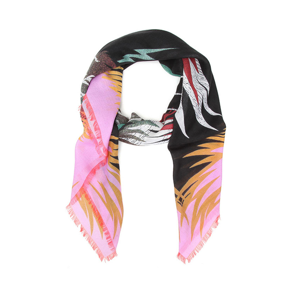 givenchy纪梵希多色街头个性印花图案大号女士丝巾围巾