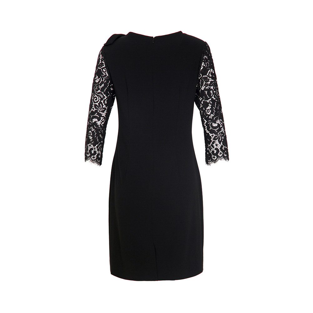 ports宝姿商场同款黑色女士连衣裙连衣裙