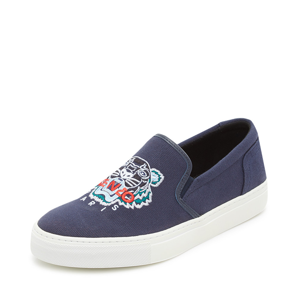 kenzo多色虎头刺绣印花男士单鞋板鞋新年礼物