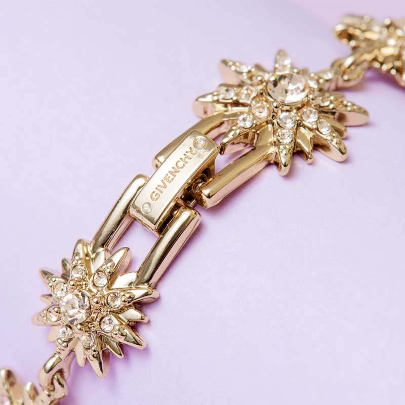 givenchy纪梵希冰雪奇迹系列金色雪花造型手链60556437-887手链