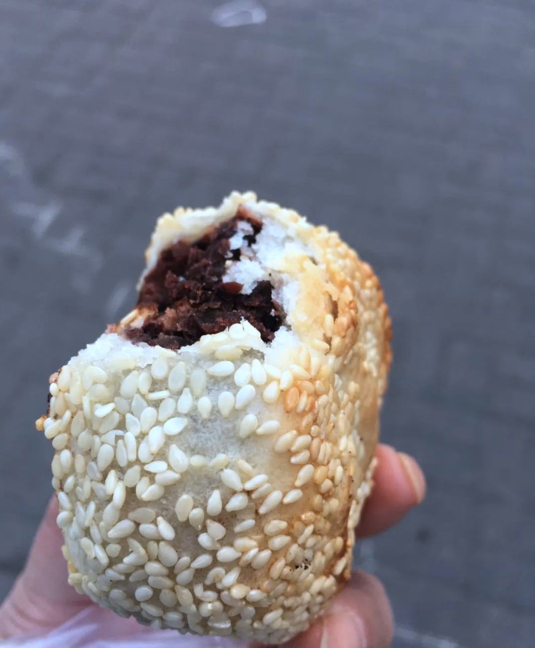 鸦儿李记涮肉小吃豆馅火烧甜点蛤蟆吐蜜红豆沙馅即食闪送顺丰