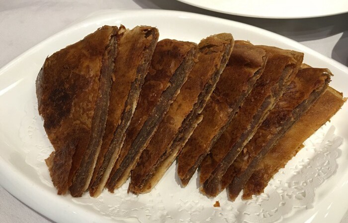 北京华天峨嵋酒家老字号麻酱糖饼1份可闪当天传统中式糕点