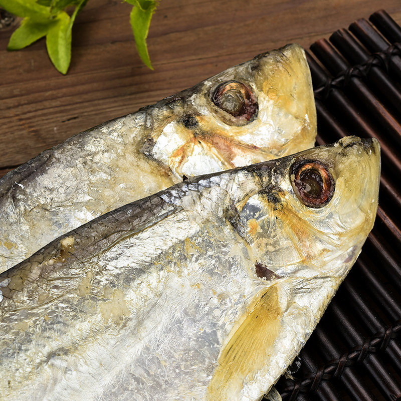 咸鱼力鱼宁波三刨咸香咸鳓鱼咸霉鳓干咸臭香鱼干