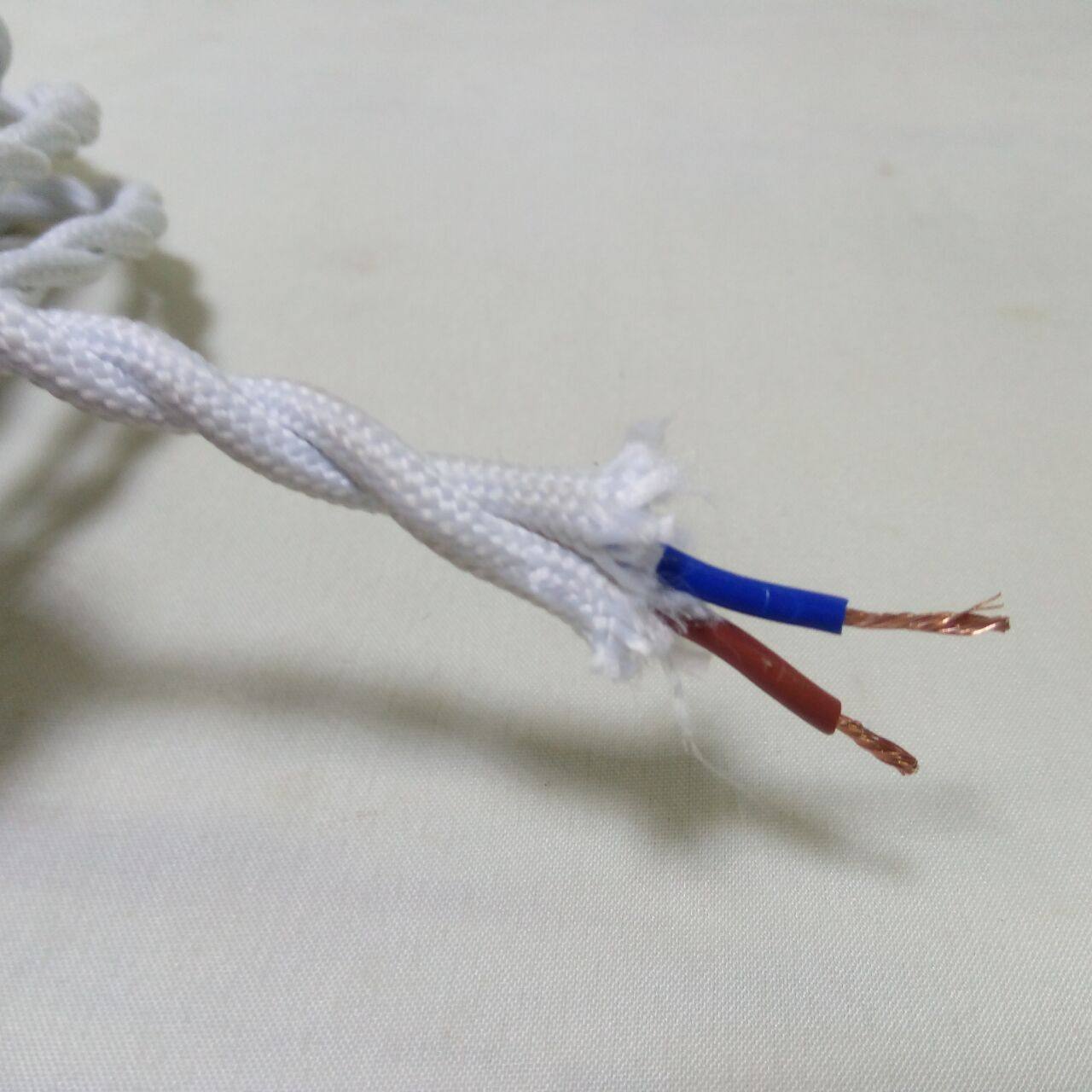 复古灯线电线铜芯线 爱迪生复古灯泡灯具diy配件 吊灯电线编织线