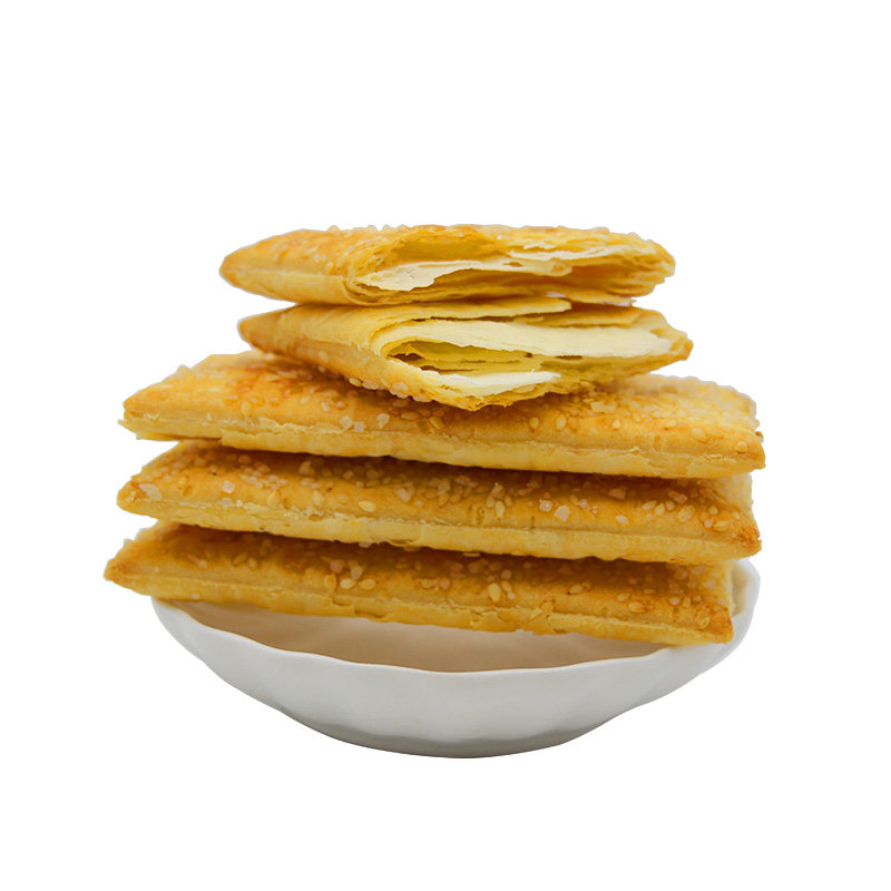 山西特产海玉千层脆饼干2kg甜味缸炉饼发酵薄脆芝麻休闲零食糕点