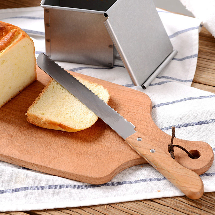 日本原装进口cakeland超长刃32cm44.5cm面包锯刀吐司锯齿蛋糕锯刀