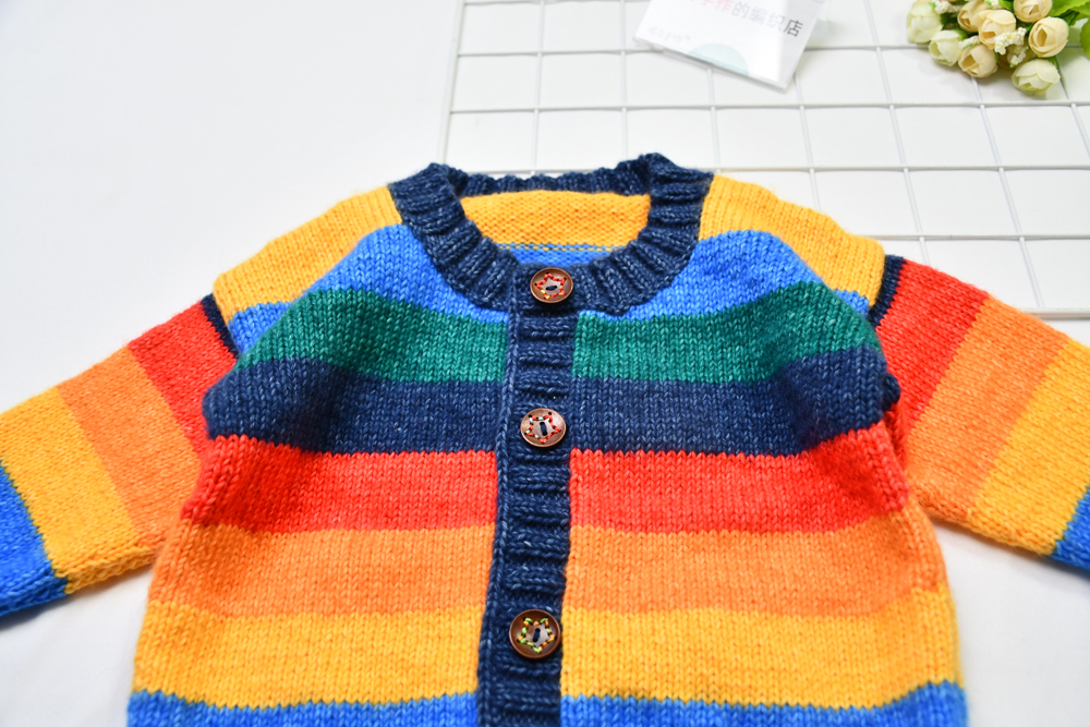 明月教程编织衣棒针毛线手作包毛线材料毛衣男孩女孩diy编织材料包