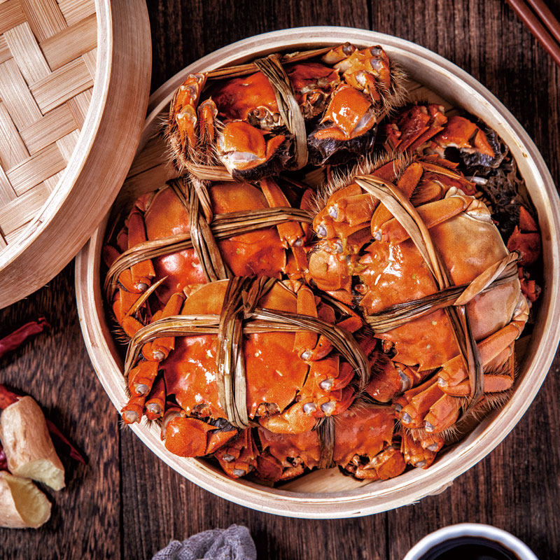 现货九月鲜大闸蟹4公4母共10只顺丰空运