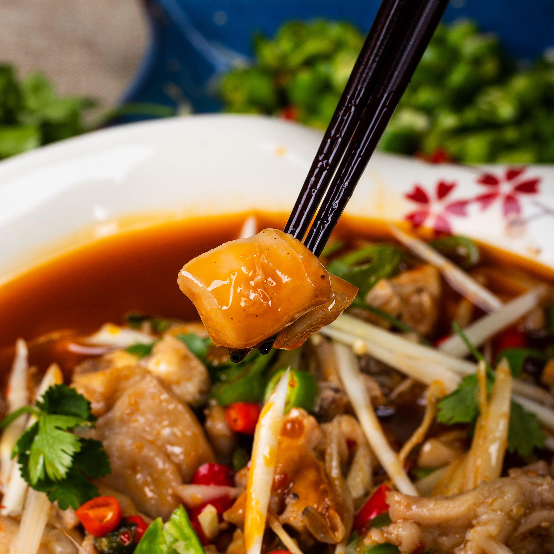 仔姜盐帮小厨鲜锅跳水四川特产自贡特色田鸡兔肉干