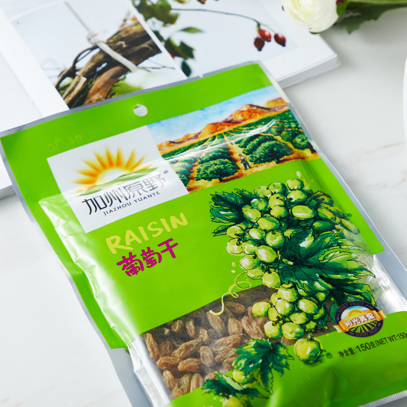 万佳利加州原野葡萄干150g零食果干葡萄干