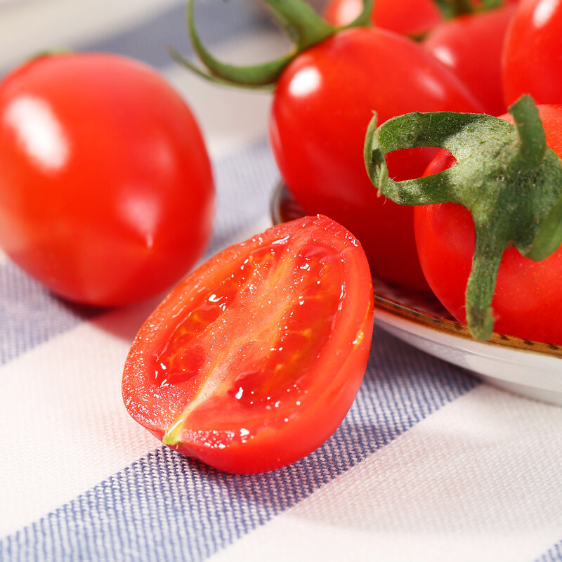 清香圣女果樱桃小番茄500克新鲜精选入口爽甜番茄