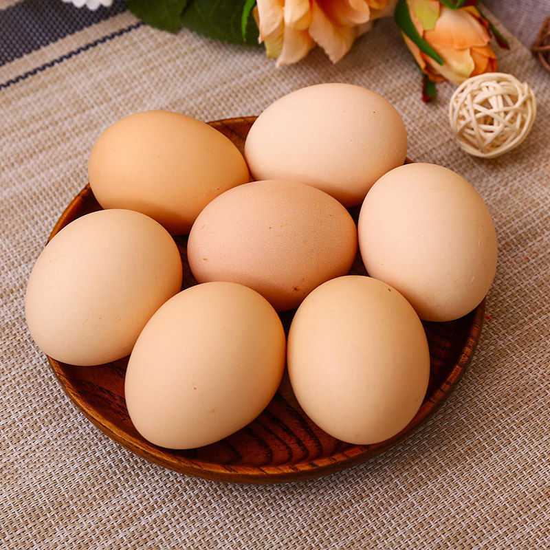 七臻杂粮王营养蛋8枚鸡蛋土鸡蛋黄蛋白品质自然食品新鲜真空