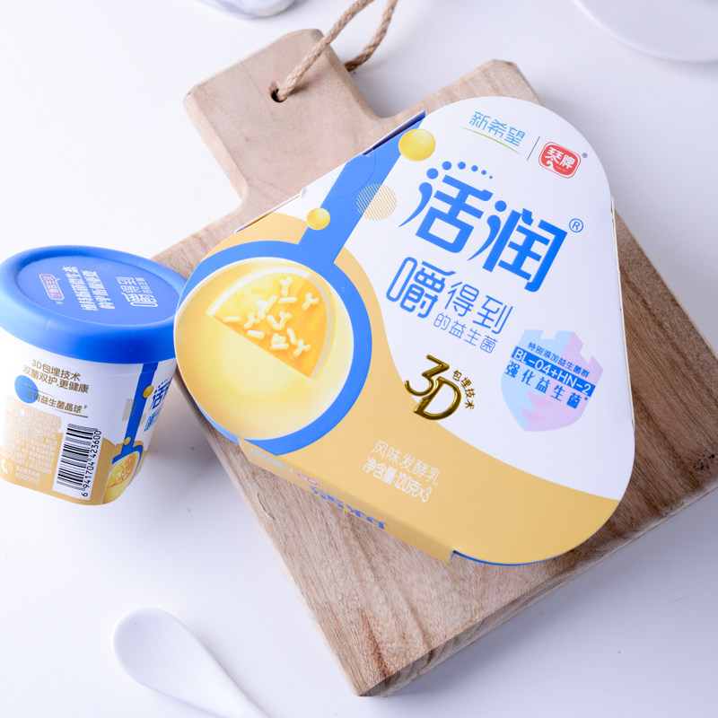 琴牌活润益生晶球风味发酵低温乳制品