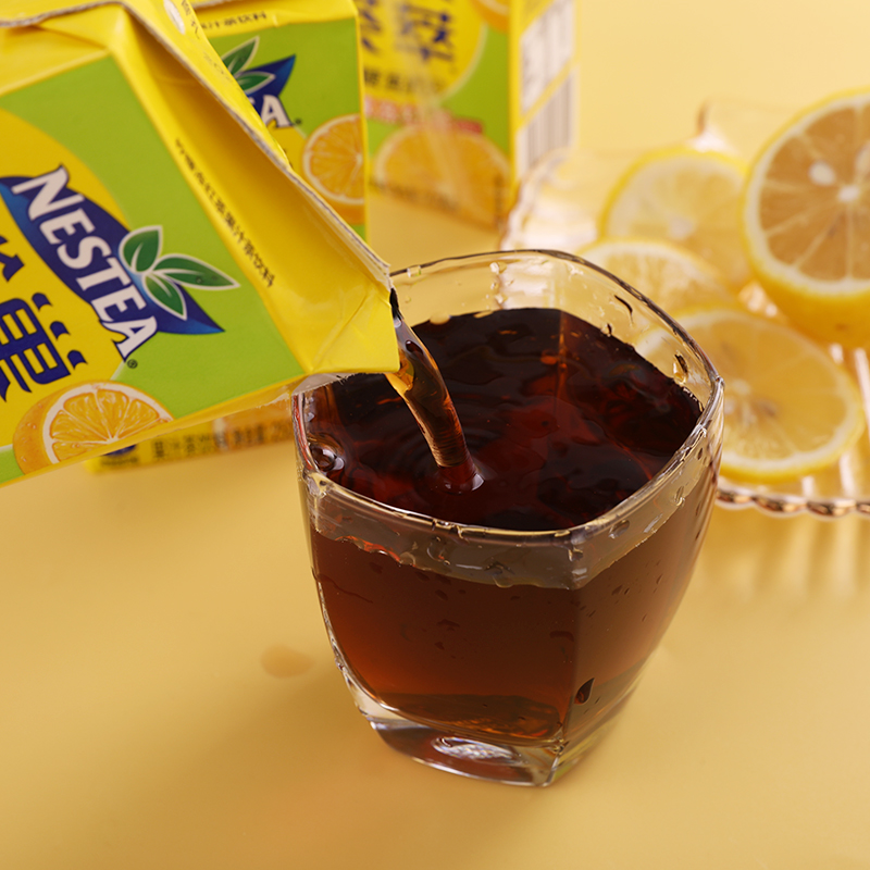 雀巢茶萃柠檬冻红茶果汁茶饮料250ml*6盒/组-mc母婴网