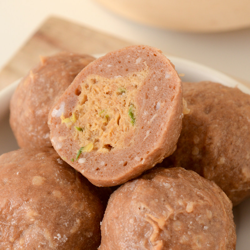 惠发爆汁肉丸严选选装160g海鲜丸类