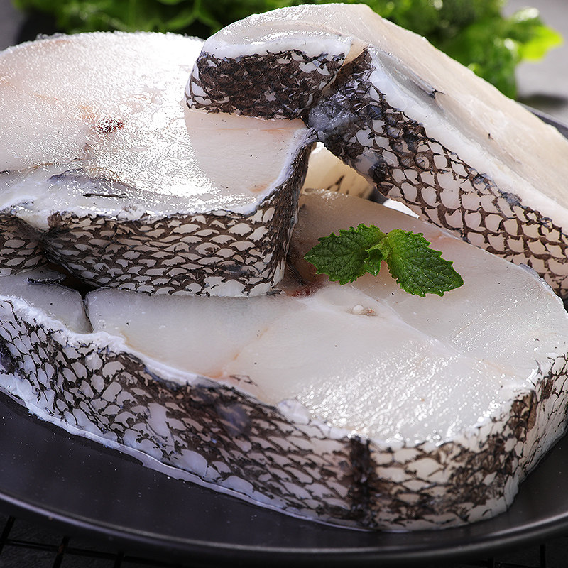 冻水鳕鱼鱼片500600g鳕鱼