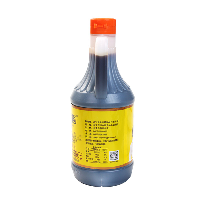 佐香园鲜味生抽王800ml