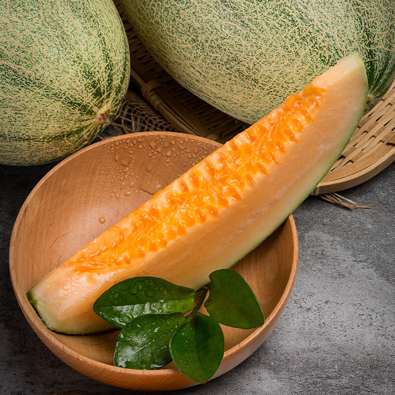西州蜜瓜4粒装原箱9kg甜蜜美味应季松脆爽口甜瓜