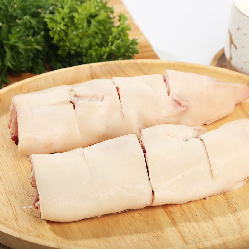 福聚德鲜冻猪蹄猪手350g盒生鲜