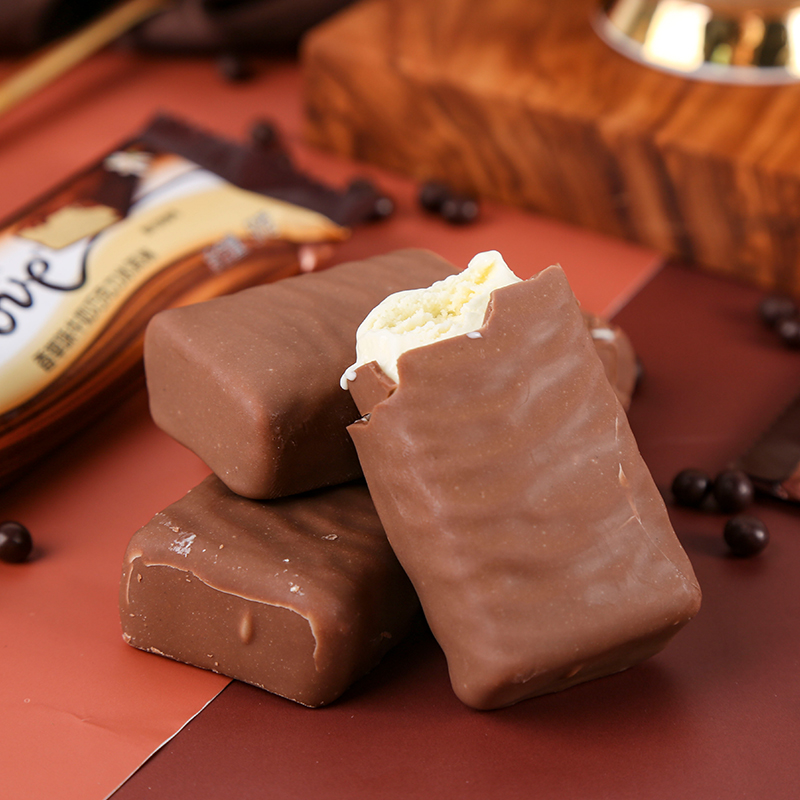 德芙香草牛奶巧克力冰淇淋200g50g4支冰淇淋