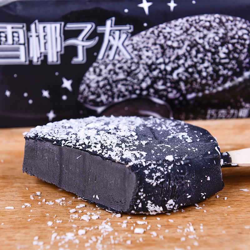 奥雪椰子冰淇淋冰激凌冰糕冰棍灰巧克力椰子口味雪糕棒冰65g