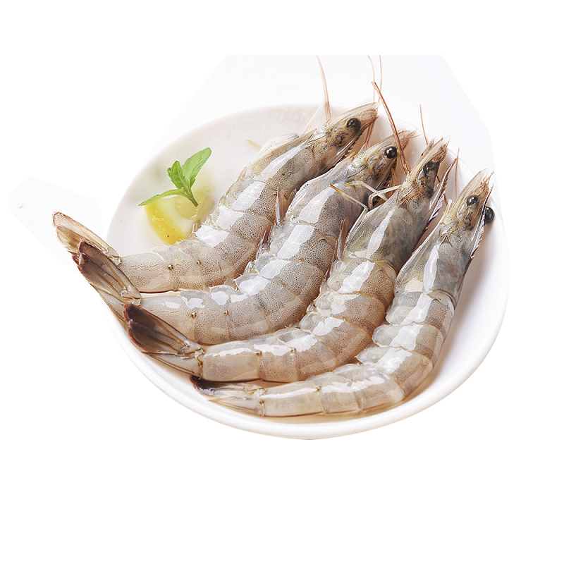 深海日记国产翡翠白虾300g冻虾