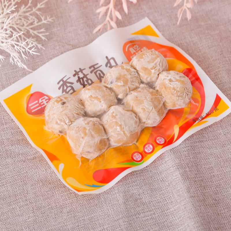 160三全真空锁鲜装香菇贡丸 - 淘乐搜
