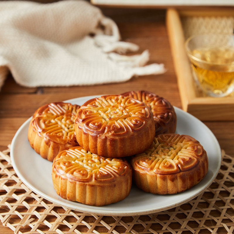 新老大老大昌广百果月饼350克月饼