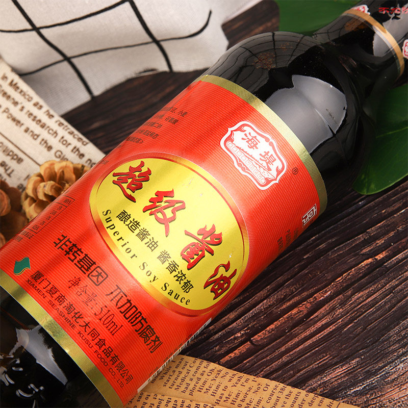 海堤超级酱油510ml酱油
