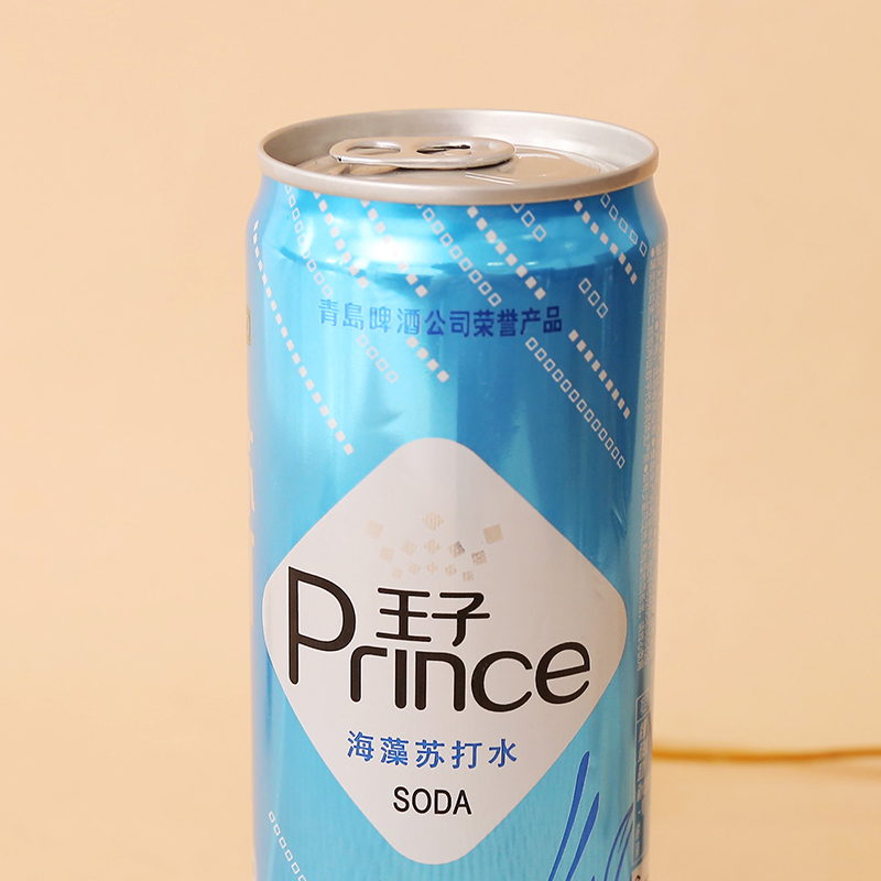 青岛啤酒王子苏打水海藻饮用水