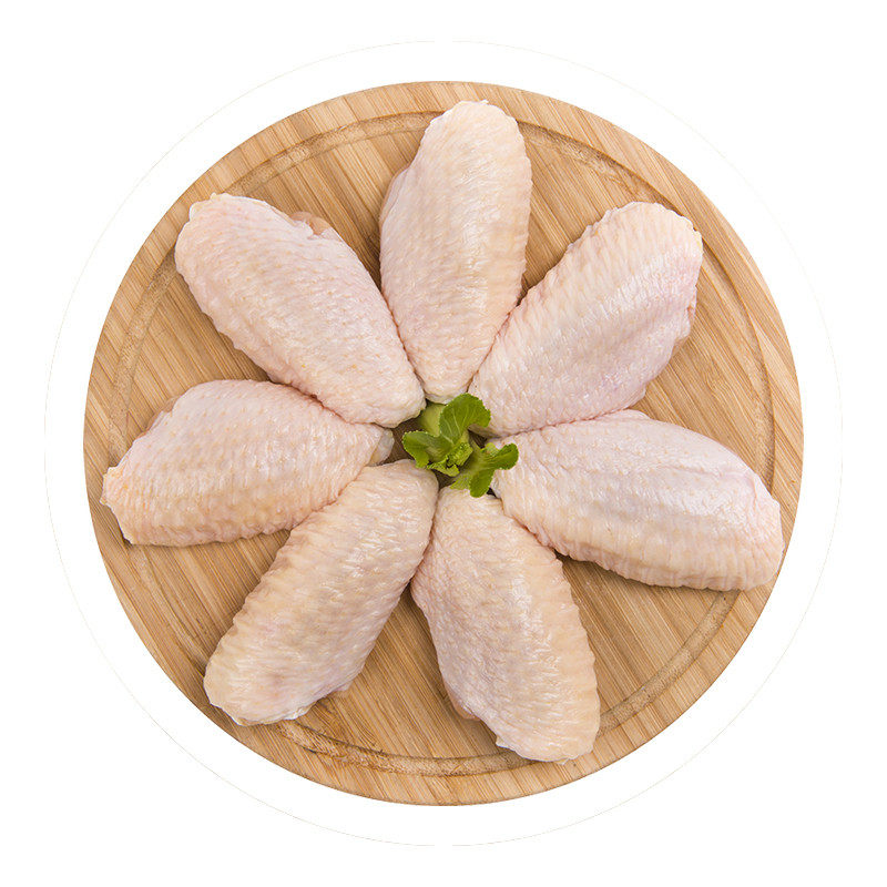 限地区冻鸡翅中500g盒