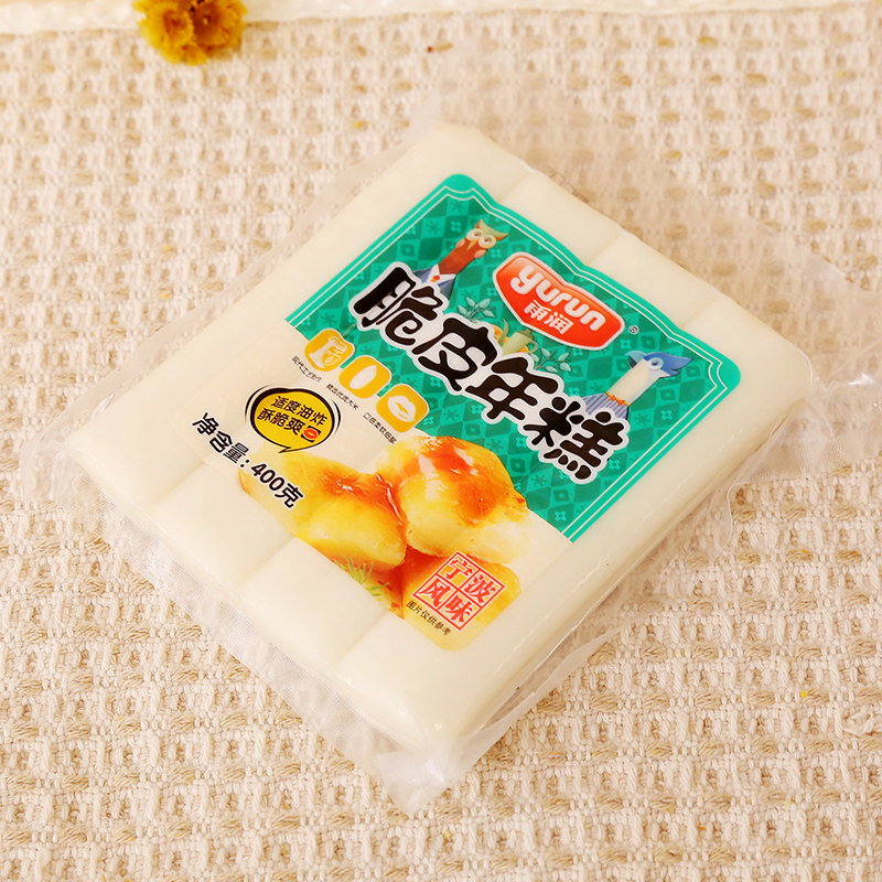 年糕雨润脆皮400g袋可商用家用大米糯米年糕