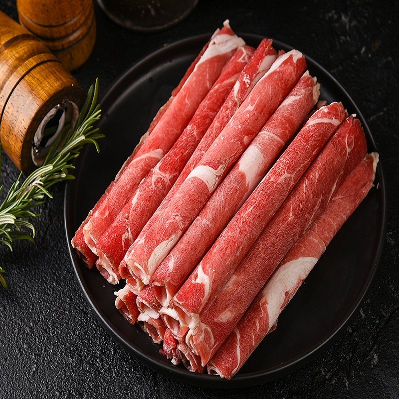 西鲜盐池滩羊羔羊肉卷250g羊肉卷