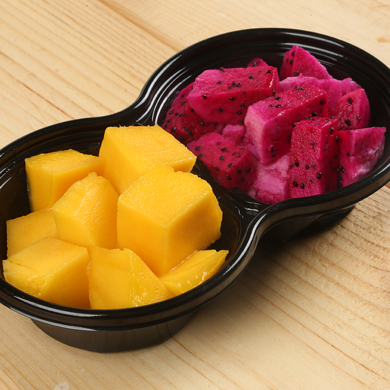 双拼鲜果红心火龙果芒果300g其它